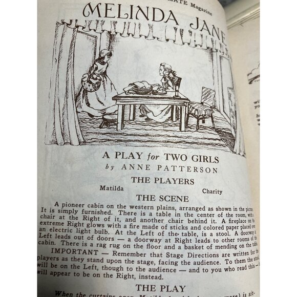 Childrens Play Mate Magazine May 1940 Featuring Stories Rhymes & Puzzles - Picture 8 of 16